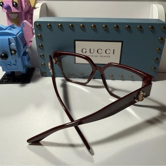 Brand new!! Jimmy Choo 3032B burgundy frames - Picture 4 of 7